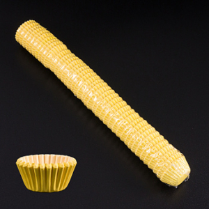 Капсулы бумажные Желтые 30*23 мм, 1000 шт