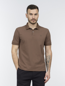 Поло из хлопкового трикотажа