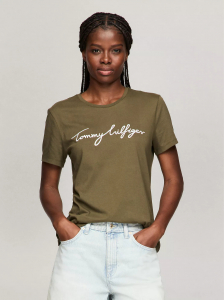 Embroidered Signature Crewneck T-Shirt