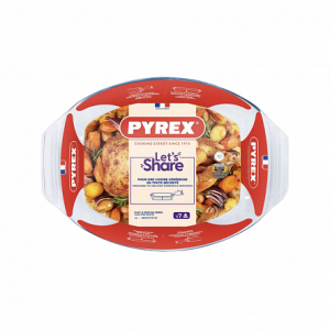 Блюдо для запекания и выпечки LET'S SHARE 2.1л 30х21х7см