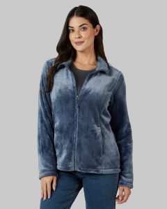 WOMEN'S LUXE FUR FULL-ZIP