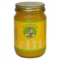 Тайский Желтый бальзам для массажа 200 мл / Yellow balm with people 200 ml
