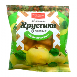 Хрустики яблочные из пастилы 