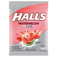 Конфеты с мягкой ароматизированной арбузной начинкой / Halls Watermelon Salt Candy 108_8 g