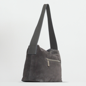 Женская кожаная сумка Richet 3157LNC 744341 Серый