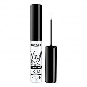 Подводка для глаз Vinyl LUXVISAGE черный ультрачерный