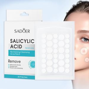 Точечные патчи от прыщей с кислотами и центеллой Sadoer, 36 шт.