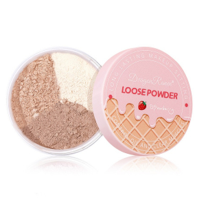 Рассыпчатая трехцветная пудра для макияжа Dragon Ranee, 10 гр. ТОН 04