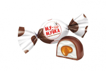 Конфета «Му-муйка» парное молочко (упаковка 0,5 кг)