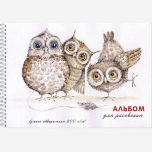 Альбом для акварели  А4 20л. 200 г/м2 