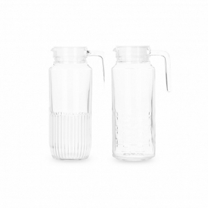 Кувшин для холодильника CHEQS / GRIDZ 1.3л с крышкой в шоубоксе