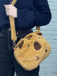 Плюшевая сумка 