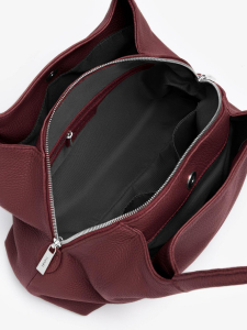 Женская кожаная сумка Richet 2395LG 839 Бордовый