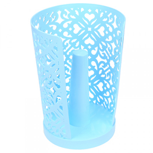 Держатель для бумажных полотенец пластмассовый д15см h21см 