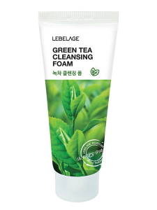 Lebelage Очищающая пенка для лица с экстрактом зеленого чая / Green Tea Cleansing Foam, 100 мл