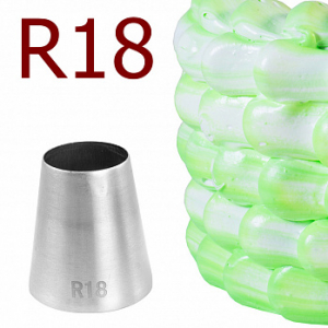 Насадка кондитерская R18