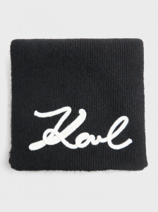 Женский шарф 180х35 см KARL LAGERFELD k/signature crochet scarf