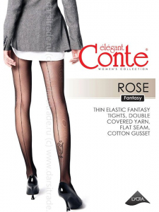 Колготки женские Fantasy Rose Conte Дроп