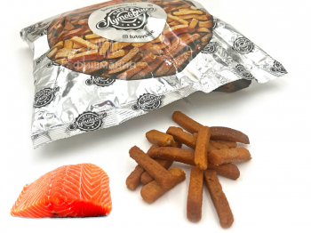 Гренки пшеничные  Копченый лосось