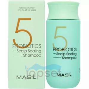 Masil 5 Probiotics Scalp Scaling Shampoo Шампунь с пробиотиками для глубокого очищения и укрепления волос, 150 мл