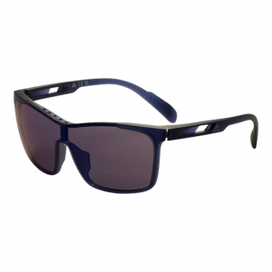 unisex 99mm matte blue sunglasses sp0019-91v-00