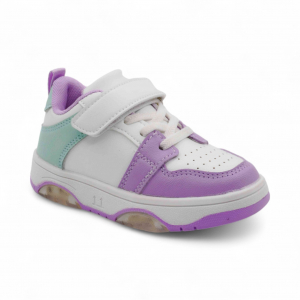 Кроссовки В770-16 фиолетово зеленые