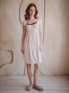 Сорочка домашняя Indefini (Арт.5062SBX)