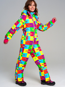 Комбинезон зимний для девочки