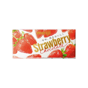 Японский шоколад Клубника в шоколаде Meiji, 46 г