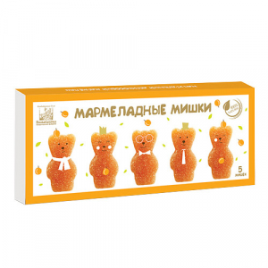 Мармелад абрикос. натур. Мишки расф. 0,155  (15шт/кор)