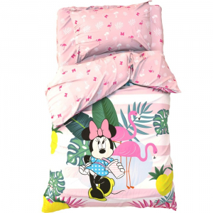 Постельное бельё 1.5 сп Spring Palms, 143?215 см, 150?214 см, 50?70 см-1 шт., хлопок 100%, поплин