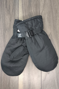 Варежки мужские, плащёвые (чёрный)