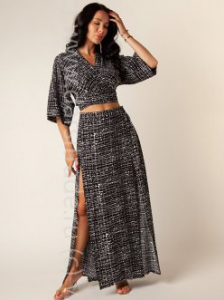 Костюм №230038 Chantemely Дроп топ юбка