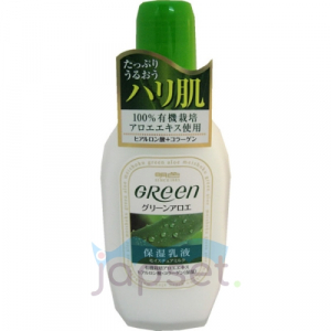 Meishoku Green Plus Aloe Moisture Milk Увлажняющее молочко для ухода за сухой и нормальной кожей лица, 170 мл