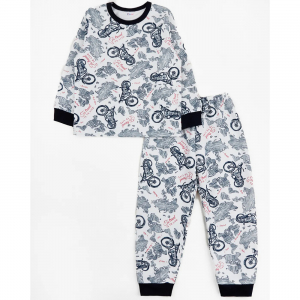 Пижама футер 2х нитка начёс 0936310808