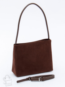 Сумка женская кожаная 990169-1NN coffee Natale Navetta