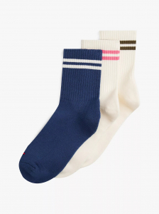 Striped Crew Sock 3-Pack
