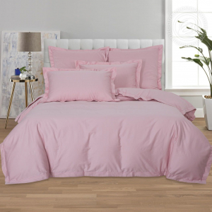 Постельное белье Светло-розовый (мако-сатин)