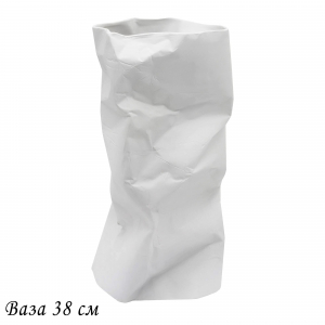 135-042 Ваза 40см ЭФИОПИЯ в под.уп.(х4)Фарфор