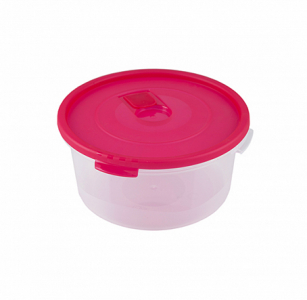 Контейнер СМАЙЛ 1.6л круглый с клапаном