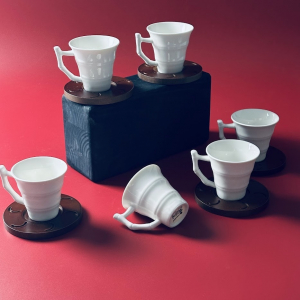 235-081 Кофейный набор 12пр. 90мл TROPICAL в под.уп.(х12)Фарфор