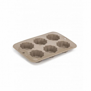 Форма для маффинов силиконовая GRACE 6 ячеек