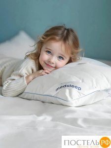 MEDSLEEP SKYLOR Подушка детская стеганая 40х60, 1пр., хлопок/лен/микровол., КТ