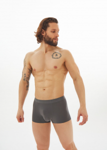 Трусы боксеры BN0919 Серый, Телесный, Черный