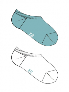 Носки для девочки, 2 пары в комплекте