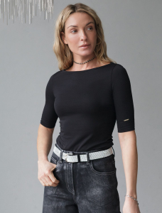 Джемпер  из премиального хлопка с эластаном