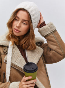 Чепчик одинарный с шерстью мериноса ESW 24183