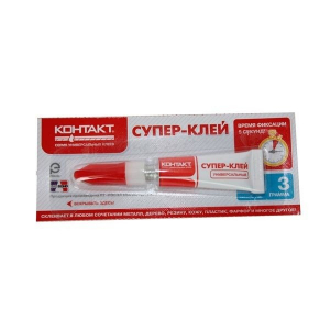 Контакт суперклей 3г 1шт