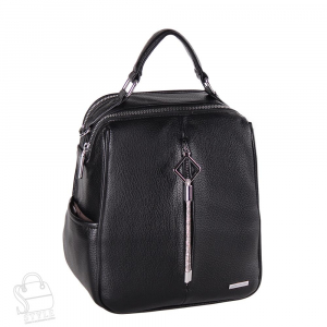 Рюкзак женский 69088-1 black Velina Fabbiano  в Новосибирске