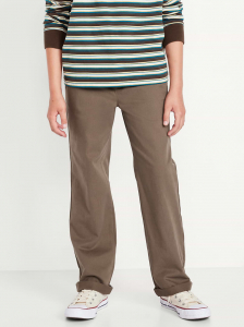 Straight Leg Built-In Flex Pull-On Pants for Boys